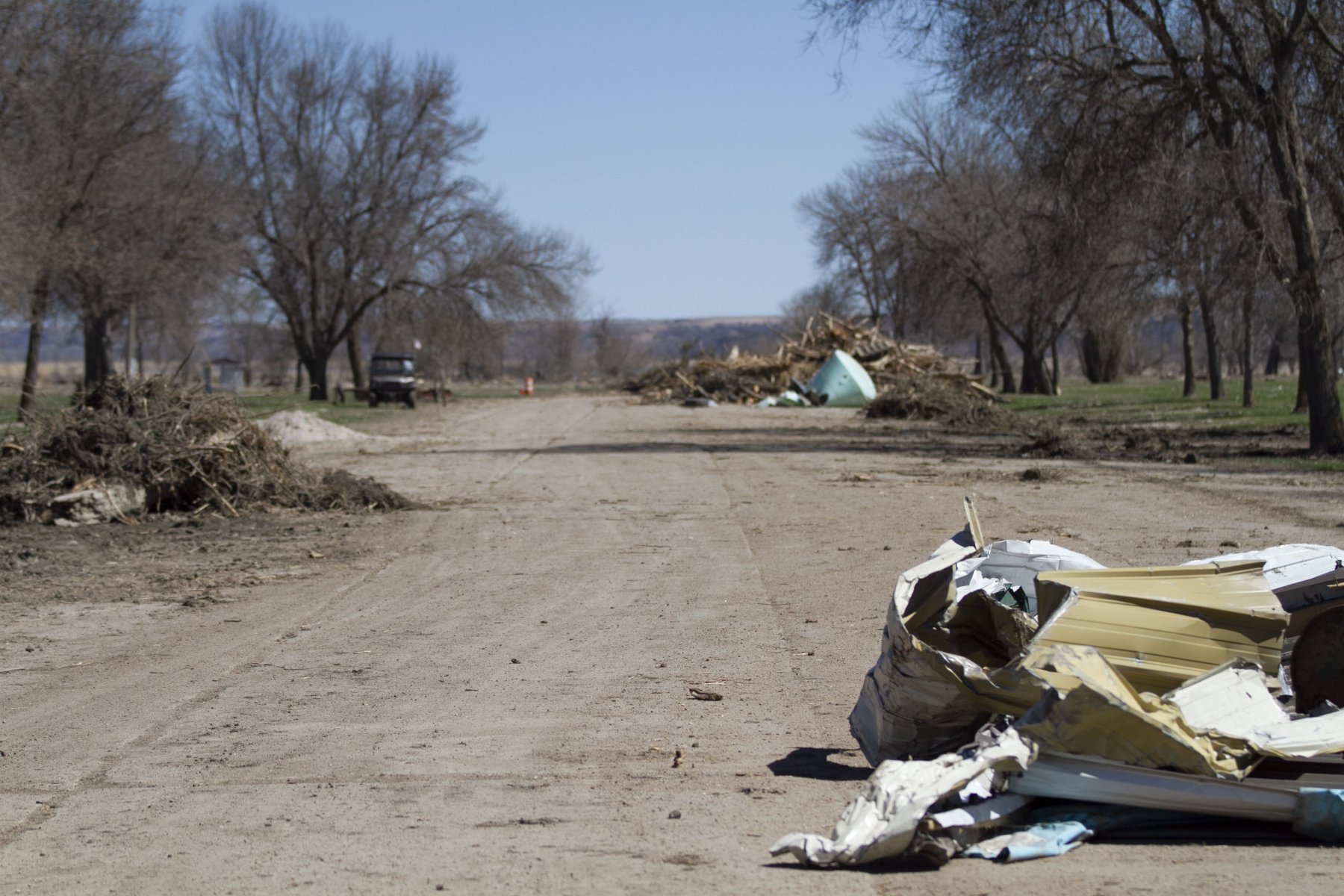 Photo of debris near Niobrara