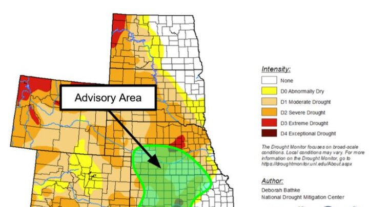 U.S. Drought Plain Fire Monitor Index